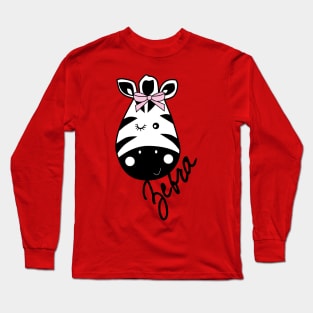 Sweet Zebra Long Sleeve T-Shirt